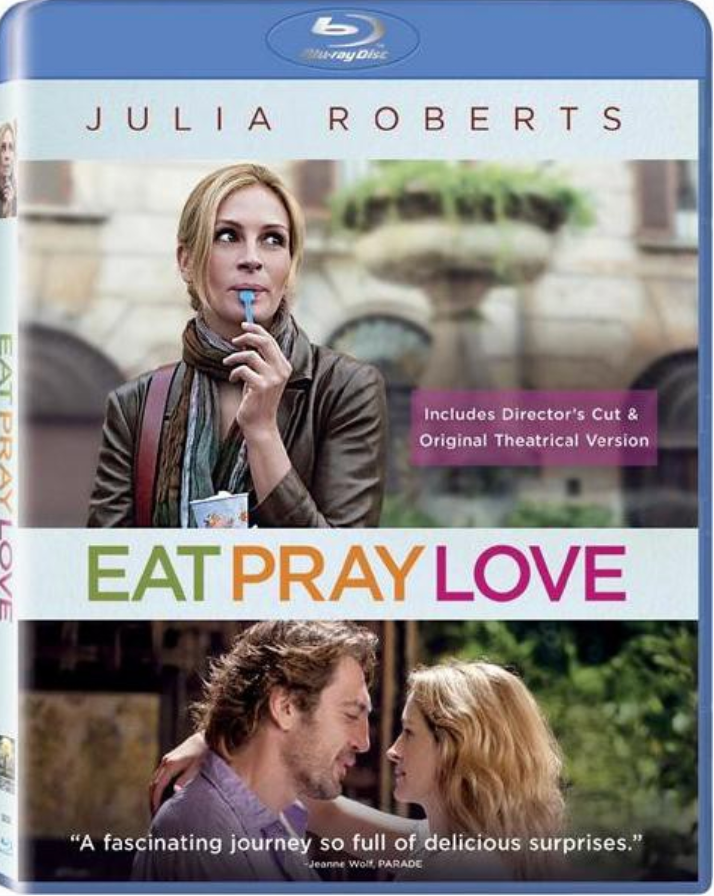 Comer Rezar y Amar Eat Pray Love Blu-ray