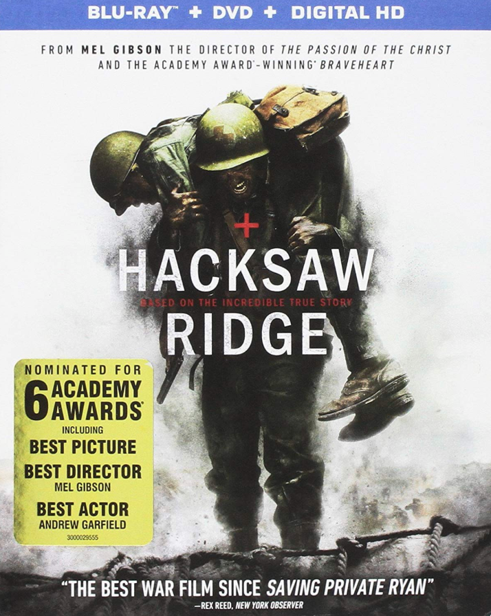 Hasta el ultimo hombre Hacksaw Ridge Blu-ray + DVD + Digital HD