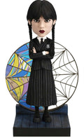 Wednesday Addams Bobblescape – Serie Wednesday (Netflix) | Figura de Colección Royal Bobbles